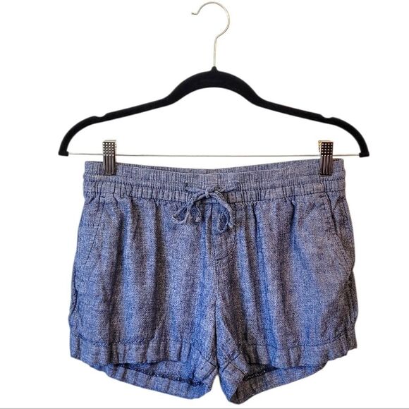 Old Navy Women's Blue Linen Blend Shorts Size S - Picture 1 of 5